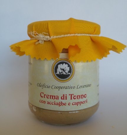 CREAM OF TUNA WITH ANCHOVIES AND CAPERS - Pots 180g