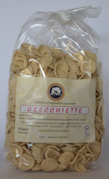 PASTA: ORECCHIETTE - Tte 500g
