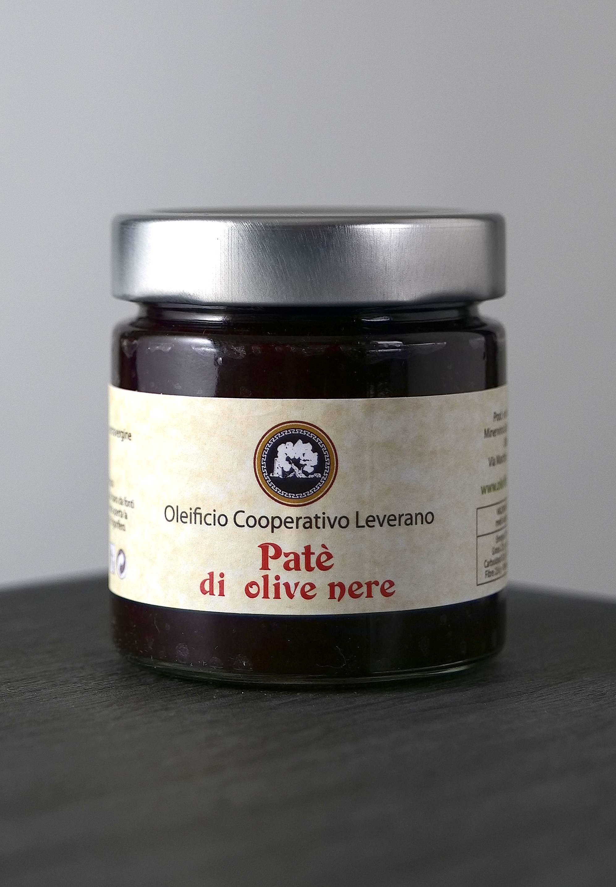 PATE' DI OLIVE NERE - Vasetto 190g