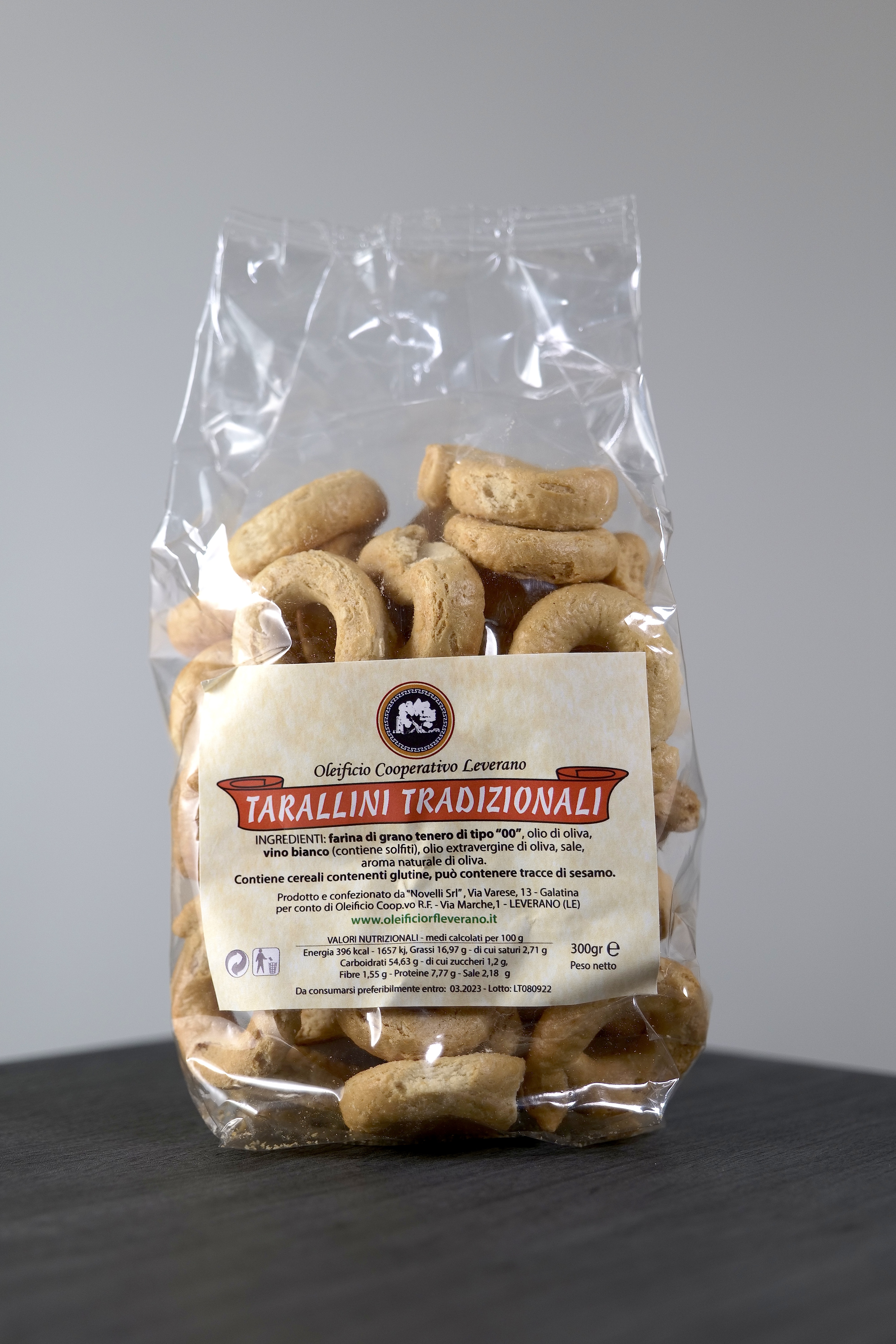 TARALLINI TRADIZIONALI - Sacchetto 300g